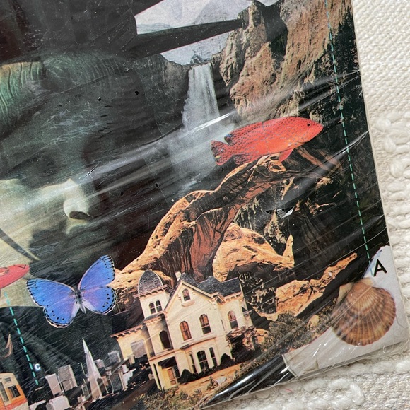 Vintage 1985 Plymouth Inc Collage Style Travel Theme Scrapbook New in Package - Picture 11 of 11